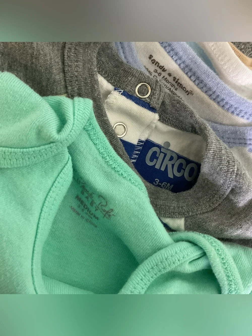 Baby Clothing Bundle Onesie Lot Size 3-6M